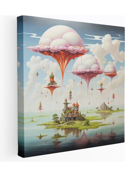 Dünyanın En Güzel Manzaraları - Rüya Gibi Manzara Kanvas Tablo - Dünyanın En Güzel Manzaraları Kanvas Tablo Rüya Gibi Manzara Sürrealist Tablo