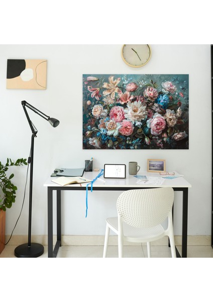 Rokoko Tarzı Resim Duvar Dekorasyonu - Kanvas Tablo Duvar Sanatı modelleri