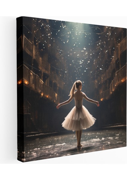 Etkileyici Bale Kanvas Tablo