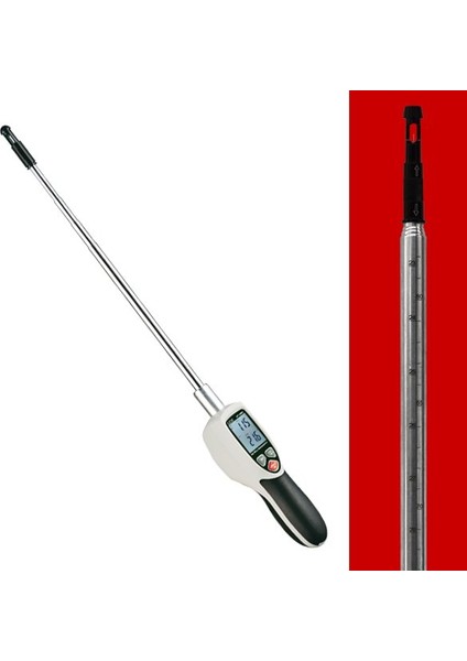 DT-1880 Kızgın Tel Hava Hızı ve Sıcaklık Ölçer Anemometre (Kayıt Özellikli)