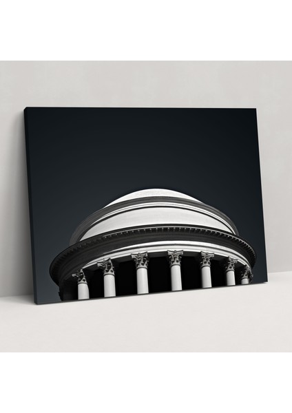 Roma Duvar Sanatı - Etkileyici Pantheon - Fotoğrafçılık Kanvas Tablo Sanatı