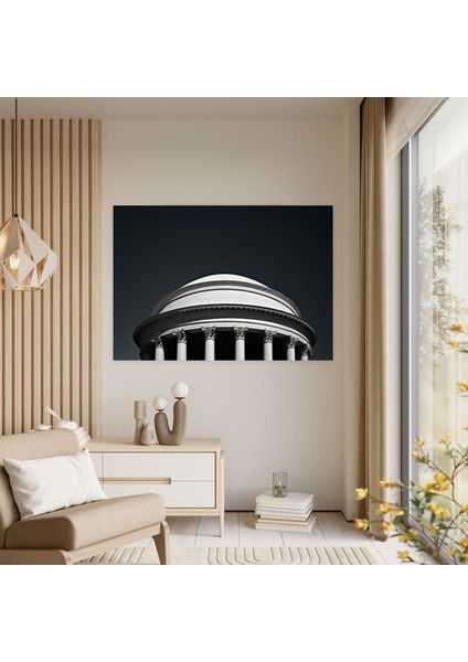 Roma Duvar Sanatı - Etkileyici Pantheon - Fotoğrafçılık Kanvas Tablo Sanatı fiyatları