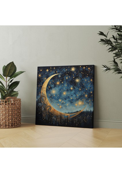 Gök Cisimli Ruhani Duvar Sanatı - Ruhani Duvar Dekorasyonu Kanvas Tablo Sanatı Ev Dekorasyonu fiyatları