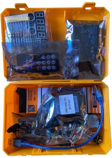 Arduino Set 220 Parça Arduino Başlangıç Seti ( Malzeme Kutulu )