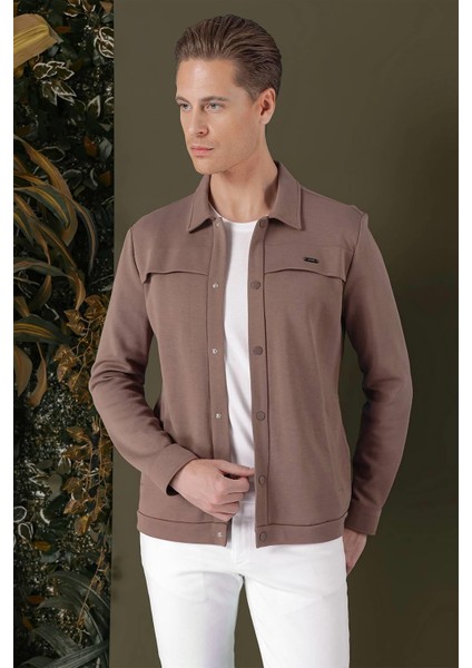 G 1562 Slim Fit Kakao Klasik Gömlek fiyatları