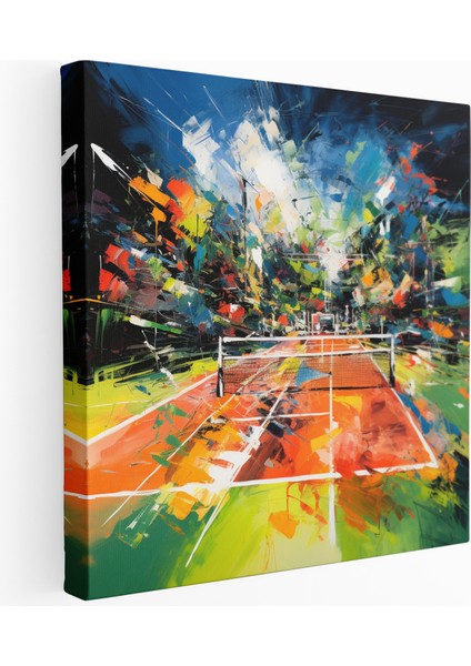 Canlı Tenis Kanvas Tablo