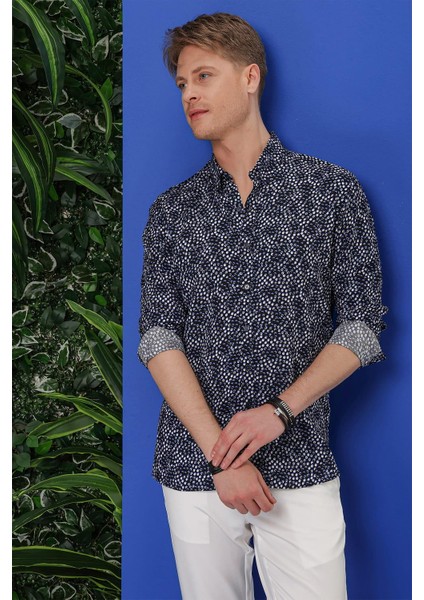 G 1539 Slim Fit Siyah Klasik Gömlek fiyatları