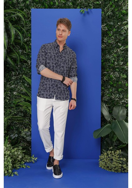 G 1539 Slim Fit Siyah Klasik Gömlek indirimleri