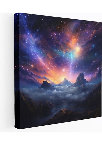 Göksel Ruh Duvar Dekorasyonu - Ruhsal Duvar Dekorasyonu Göksel Manzara Yıldızlar