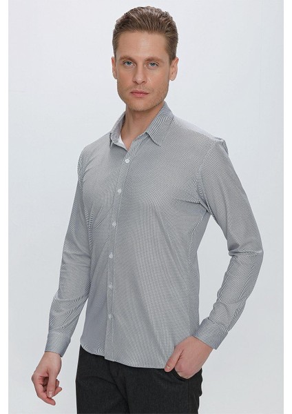 G 1526 Slim Fit Beyaz Spor Gömlek fırsatları