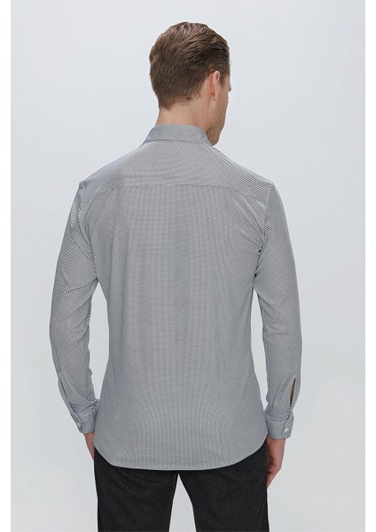 G 1526 Slim Fit Beyaz Spor Gömlek indirimleri