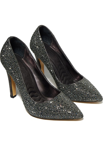 Taşlı Neolit Taban Ince Topuklu Ayakkabı 331-193 Kadın Ayakkabı fiyatları