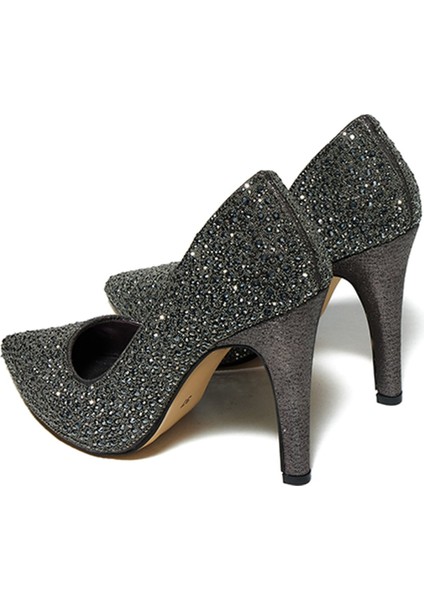 Taşlı Neolit Taban Ince Topuklu Ayakkabı 331-193 Kadın Ayakkabı fırsatları