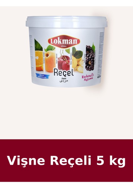 Vişne Reçeli Kova 5 kg