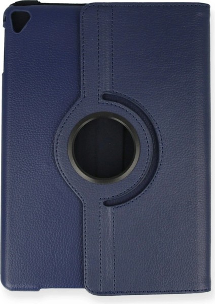 iPad 4 9.7 Kılıf 360 Tablet Deri Kılıf - Lacivert - ASOY3959-6538
