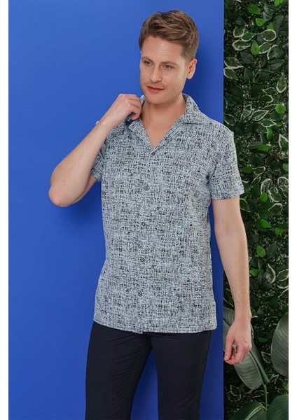 G 1535 Slim Fit Mavi Klasik Gömlek fiyatları