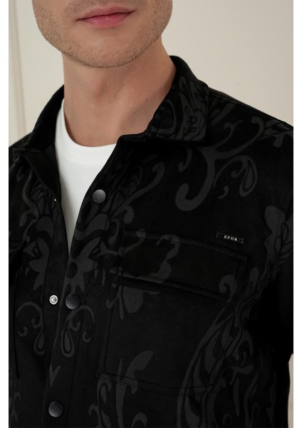 G 1578 Slim Fit Siyah Klasik Gömlek indirimleri