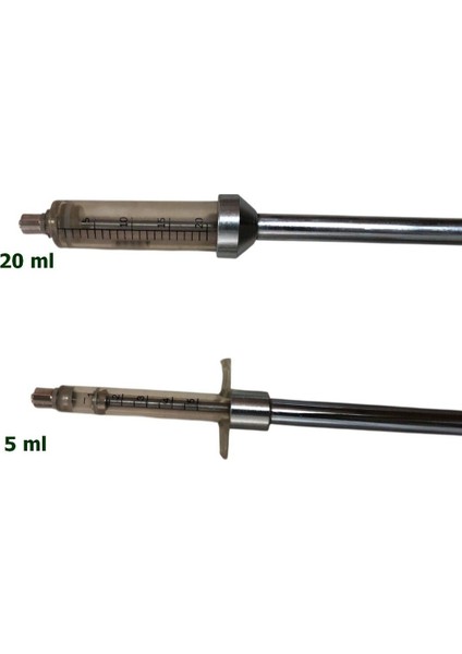 Uzatmalı 20 ml Mika Enjektör, 77 cm Uzun Şırınga, Çok Amaçlı Kullanım modelleri
