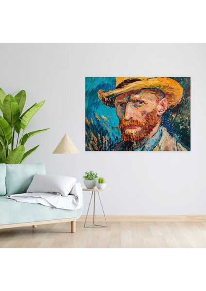 Vincent Van Gogh Kendi Portresi Kanvas Tablo - Duvar Dekorasyonu ve Sanatı Için Vincent Van Gogh Kanvas Tablo modelleri
