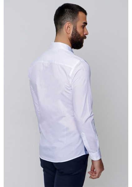 G 1482 Slim Fit Saks Spor Gömlek fırsatları