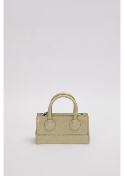 Açık Yeşil Ayarlanabilir Kilit Detaylı El Çantası modelleri