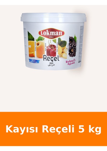 Kayısı Reçeli Kova 5 kg
