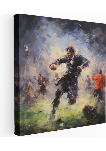 Canlı Futbol Maçı Kanvas Tablo