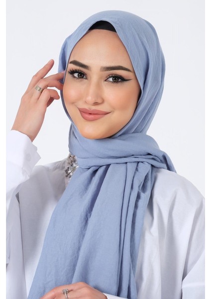 Harem Scarf Amor Şal - Kot Mavi indirimleri