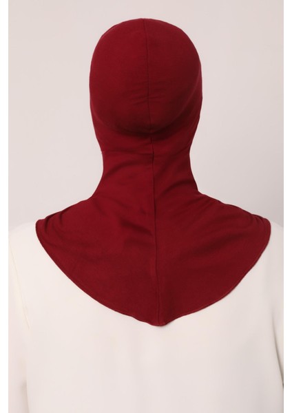 Bordo Hijabchi Boyunluklu Bone fırsatları