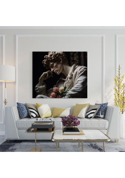Rönesans David Heykel Duvar Sanatı - Rönesans Rönesans Duvar Sanatı Ev Dekorasyonu modelleri