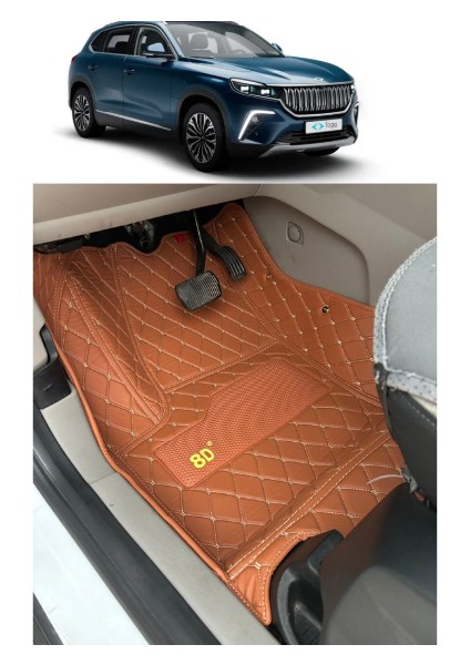 Togg 2024 Sonrası Aracına Özel 8d Havuzlu Paspas Takımı