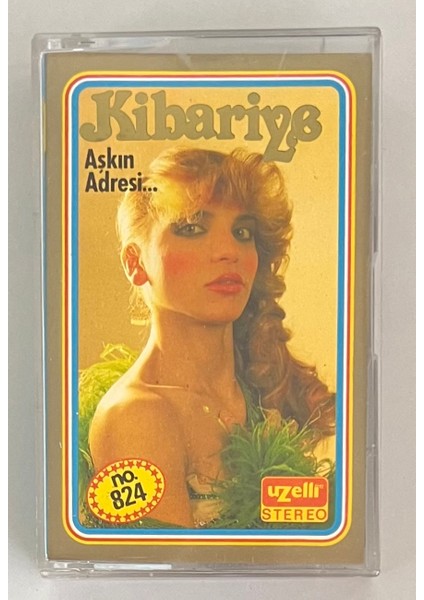 Kibariye Aşkın Adresi Uzelli 824 Alman Baskı Kaset (Orjnal Dönem Alman Baskı Kaset)