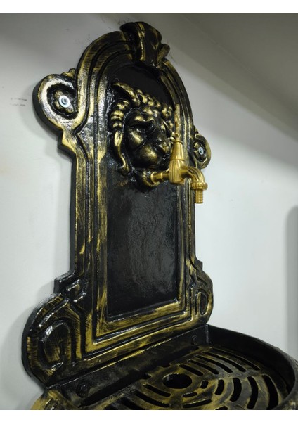 FS-923 Aslan Motifli Alüminyum Bahçe Çeşmesi fiyatları