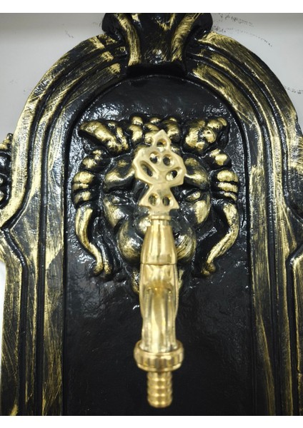 FS-923 Aslan Motifli Alüminyum Bahçe Çeşmesi indirimleri