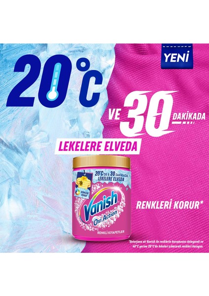 Oxi Action Multipower Renkliler İçin Deterjan Güçlendirici Toz ve Leke Çıkarıcı 480 Gram 1 Adet fırsatları
