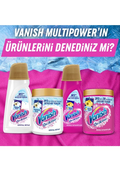Oxi Action Multipower Renkliler İçin Deterjan Güçlendirici Toz ve Leke Çıkarıcı 480 Gram 1 Adet