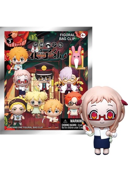 Mon 72685 Monogram Toilet-Bound Hanako-Kun Klipsli Sürpriz Figür Seri 3 modelleri