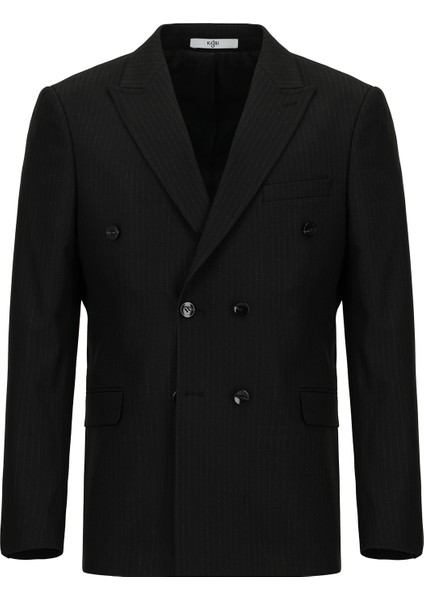 Regular Fit Çizgili Kruvaze Takım Elbise fiyatları