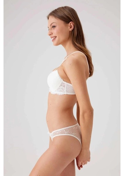 Balenli Desteksiz Sütyen Takımı Kadın 4030 fırsatları