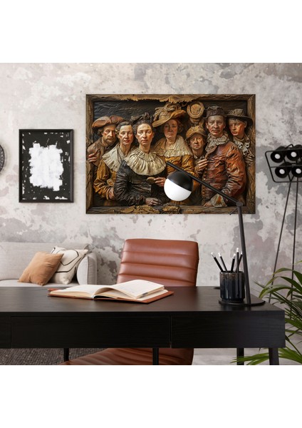 Rembrandt Duvar Sanatı Kanvas Tablosu - Ev Dekorasyonu Duvar Dekorasyonu modelleri