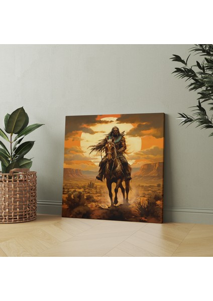 Çöl Savaşçısı Ruhu Kanvas Tablo fiyatları