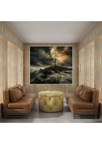 Fırtına Duvar Sanatı - Kanvas Tablo Bekleyiş modelleri