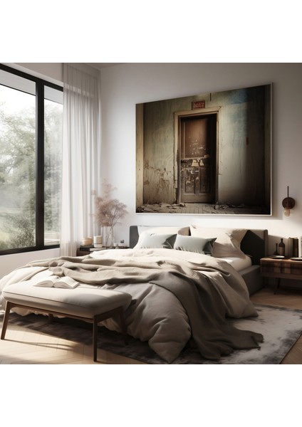 Reddedilme Kapısı Kanvas Tablo - Reddedilme Duvar Dekorasyonu Modern Fotoğraf Duvar Sanatı modelleri