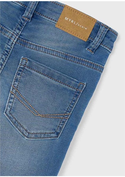 Erkek Çocuk Kot Pantolon - Mayoral - Mavi - 8 Yaş - 4571-MAVİ-8 Yaş indirimleri