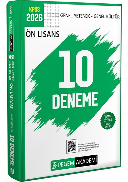 2026 Kpss Genel Yetenek Genel Kültür Ön Lisans Tamamı Çözümlü 10