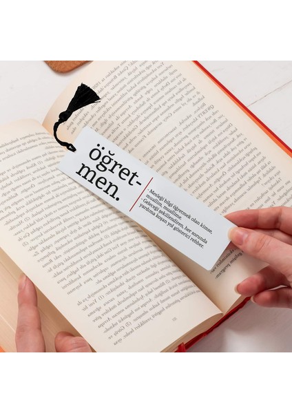 Kelime Anlamlı Kitap Ayracı