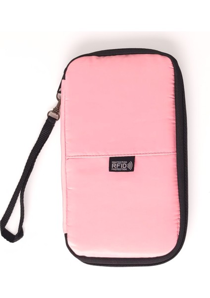Rfıd Seyahat Çantası Pembe