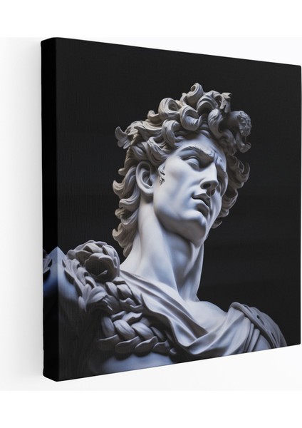 Rönesans Duvar Sanatı - Yunan Tanrısı Apollo'nun Mermer Yeniden Yaratımı - Duvar Sanatı Heykel