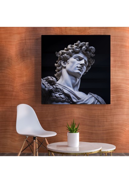Rönesans Duvar Sanatı - Yunan Tanrısı Apollo'nun Mermer Yeniden Yaratımı - Duvar Sanatı Heykel modelleri