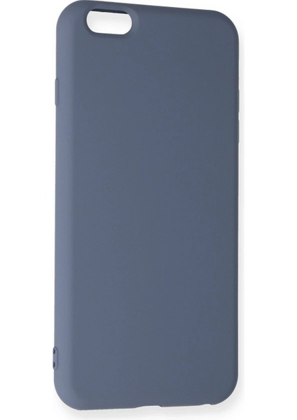 iPhone 6 Plus Kılıf Nano Içi Kadife Silikon - Gri - ASOY7813-8159 fiyatları